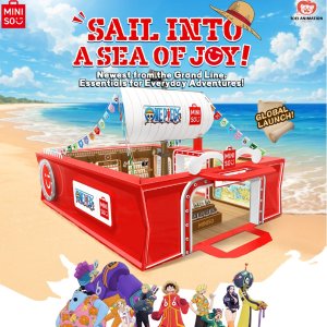 Miniso x One Piece 海贼王快闪店马上来
