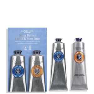 L'Occitane足足300ml！超大一盒子护手霜150ml+护足霜150ml