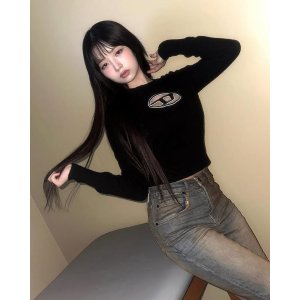 Diesel T-Angie Long-Sleeved T-Shirt