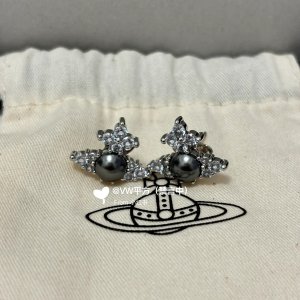 Vivienne Westwood爆降！黑珍珠土星耳钉