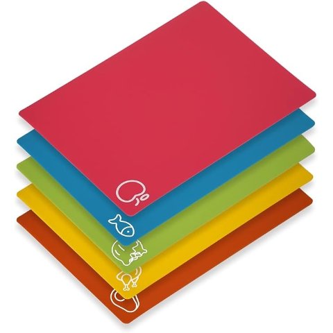 5片塑料防滑切菜板