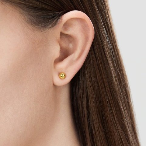 Chow Sang Sang999.9黃金耳環
