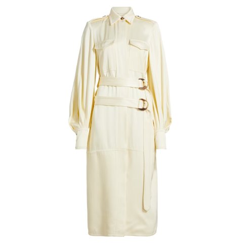 ZimmermannBalance Belted Midi Dress