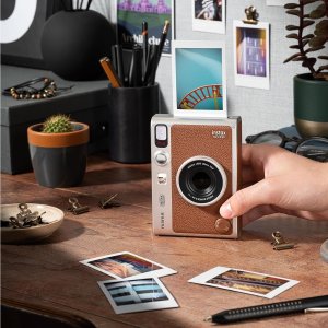 Fujifilm 富士 Mini EVO 拍立得相机 黑/棕