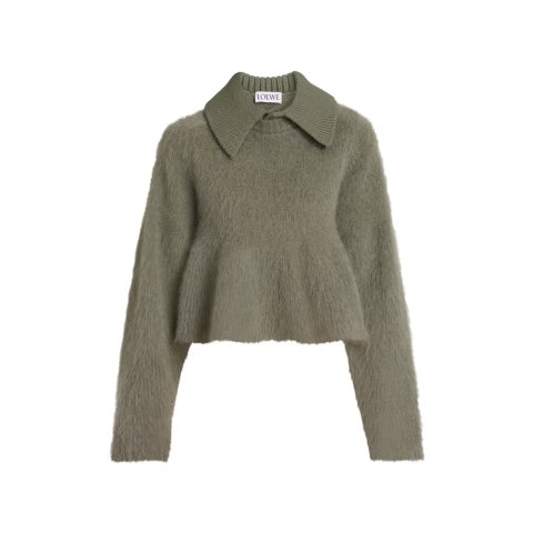 LoewePolo Mohair Wool Blend Sweater