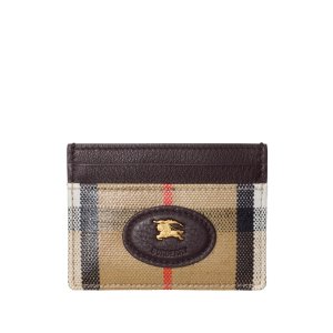 Burberry格纹卡包