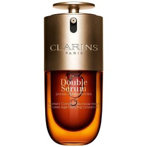 Clarins满$220送$300+礼！双萃精华 30ml