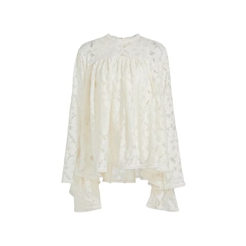 ZimmermannIlluminate Lace Gathered Top
