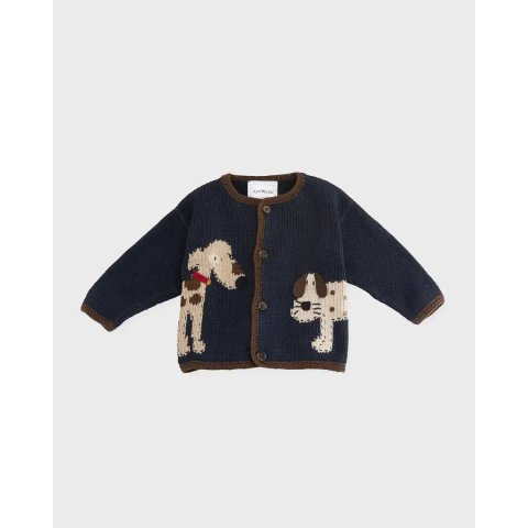 Art WalkSpend$250 Get $50GCWoof Woof Cotton Sweater Blue Size 6-24M