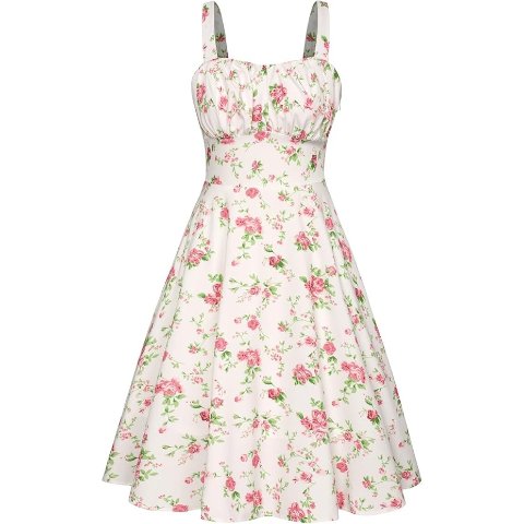 Belle Poque 无袖印花连衣裙