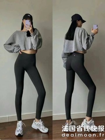 Lululemon@北美Wendy_Nulu 高腰紧身裤