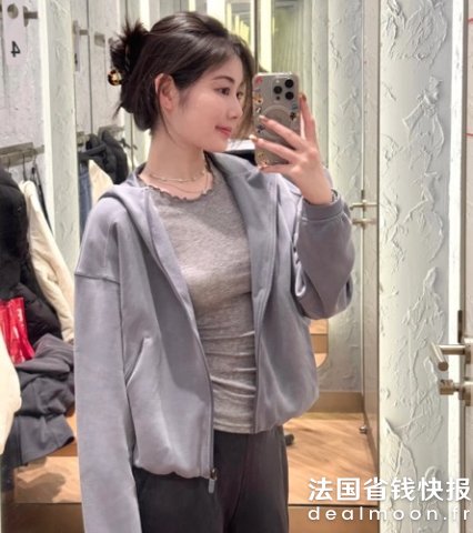 Lululemon同款薄雾粉 @ArielsyueSoftstreme 连帽拉链卫衣