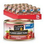 Clover Leaf 番茄罗勒味 金槍鱼罐头 24罐