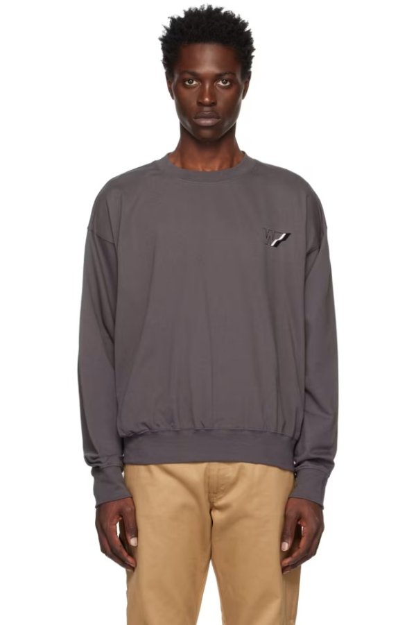 W Line 灰色卫衣