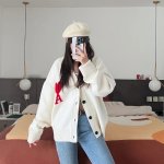 Ami Paris 大爱心的季节来啦！羊毛毛衣€273