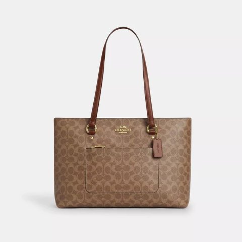 CoachStation Tote Bag Signature Canvas