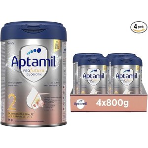 Aptamil6.12个月，订阅好价Aptamil Duobiotik 2 婴儿奶粉 3200g