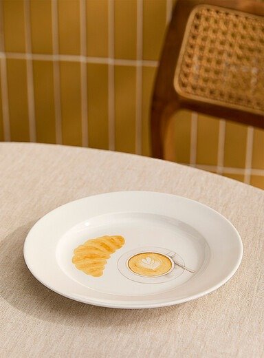Parisian 早餐盘 陶瓷