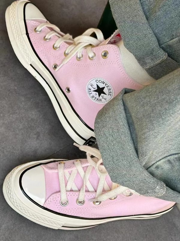 Converse Chuck 70 粉色帆布鞋