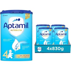 Aptamil24个月以上Aptamil Nutribiotik 4 幼儿成长奶粉 3320g