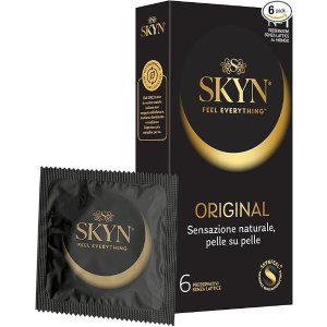 Skyn Iceland超软无乳胶SKYN Original超柔避孕套 6只