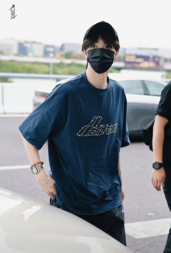 Se11done Logo T恤 藏蓝色