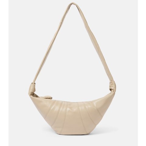 LemaireCroissant Medium Leather Shoulder Bag