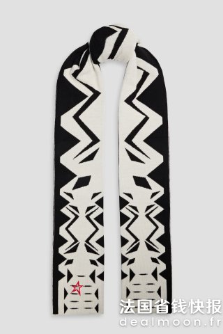 Perfect Moment Jacquard 羊毛提花围巾