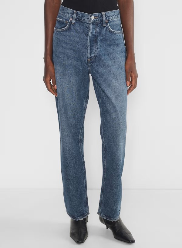 ’90s 高腰牛仔裤