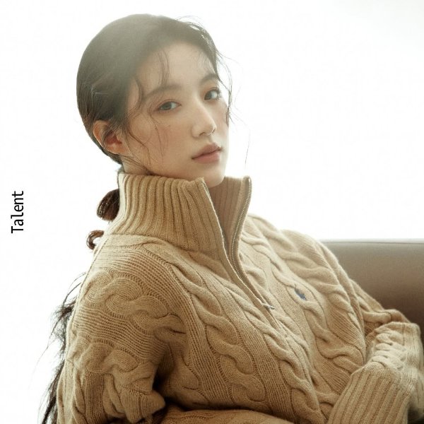 羊毛羊绒毛衣 叶舒华同款白色