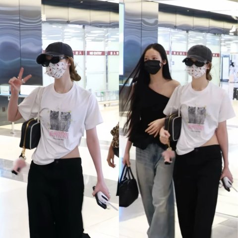 Basic Jersey 宽松猫咪T恤