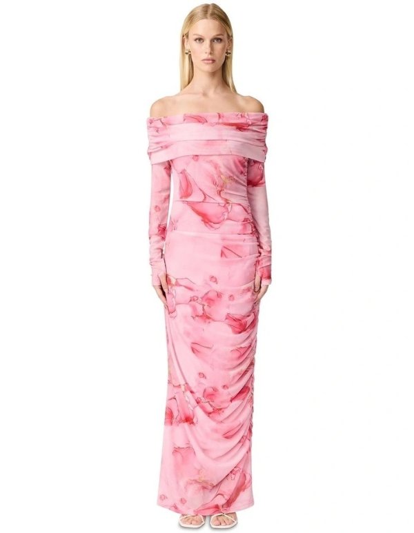 Curaae Rosalia 粉色长裙