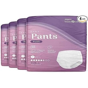 Amazon Basics 安睡裤 L码 28片 白色