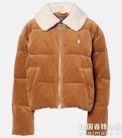 Polo Ralph Lauren绒面羽绒夹克