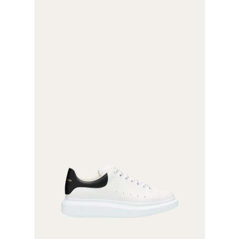 McQueenGet $50 Gift Card,Spend$1000 Get $300 Gift CardMen s Leather Oversized Sneakers