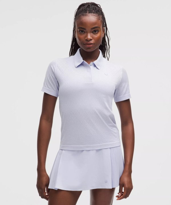 Swiftly Diamond-Knit 短袖POLO衫