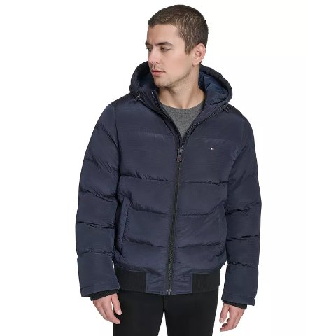 Tommy HilfigerMen s Hooded Jacket