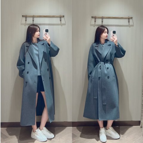 S Max Mara图片@厦门Ada戴的穿搭日常PAUL 双排扣羊毛大衣