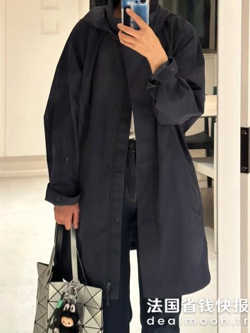 Uniqlo秋冬雨天不要太实用@三七BLOCKTECH 女士防水风衣