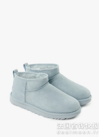 UGGClassic Ultra Mini 蓝色短靴