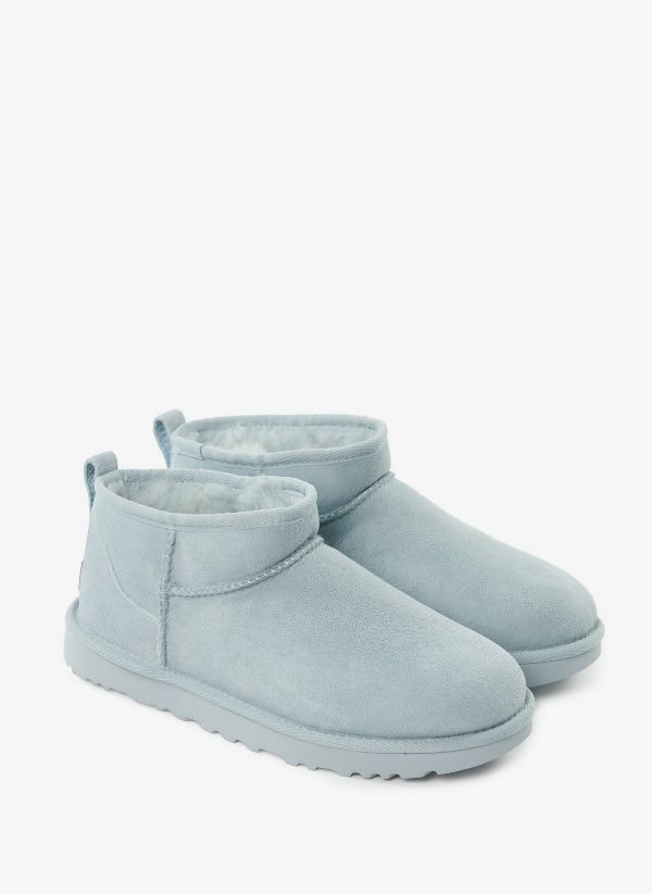 Classic Ultra Mini 蓝色短靴