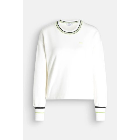 Lacoste圆领针织卫衣