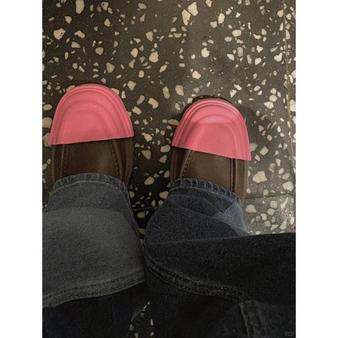 Junction 桃粉色换头鞋