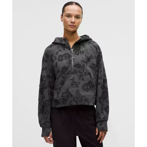 Lululemon Scuba 半拉链宽松卫衣