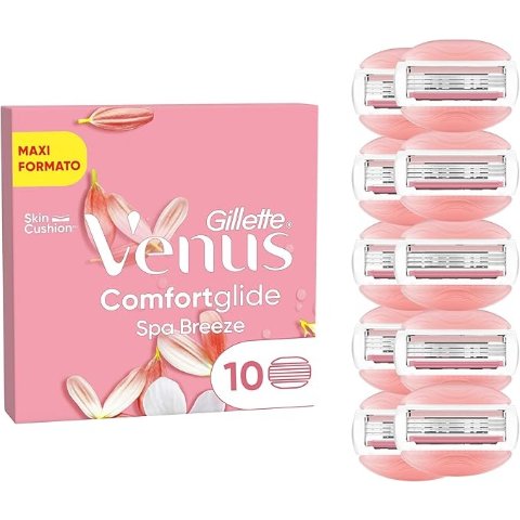 VenusGillette Venus Spa Breeze 刮胡刀片 10片装