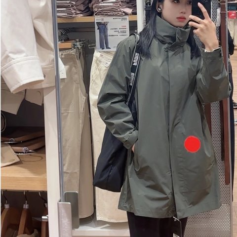 BLOCKTECH 女士防水风衣