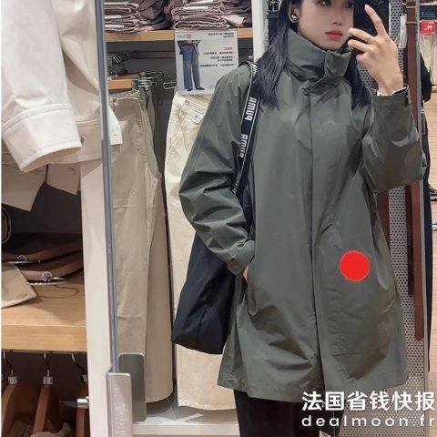 Uniqlo可以猛猛塞内搭 保暖防风@果冻妈有个小果冻BLOCKTECH 女士防水风衣