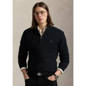 Polo Ralph Lauren Cotton Quarter Zip Sweater