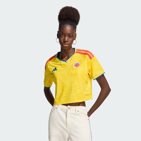 adidasColombia 26 Home Cropped Jersey
