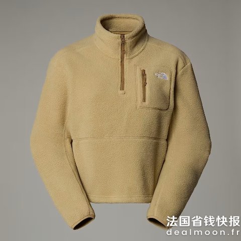 The North FaceYumiori 女士抓绒衣 四分之一拉链